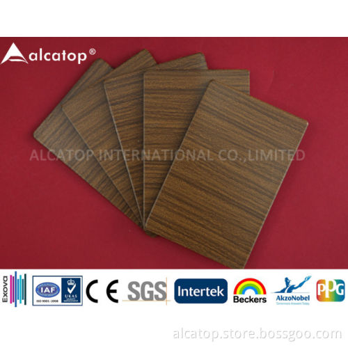 Wooden Aluminum Wall Materials Board